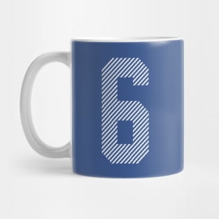 Iconic Number 6 Mug